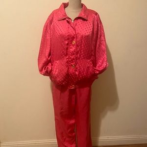 Mureli Silk Jacket and Pants Vintage.